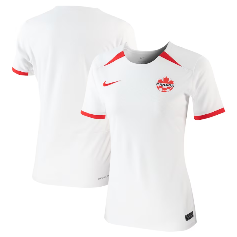 Canada Women's National Team 2023 Away  Jersey - White