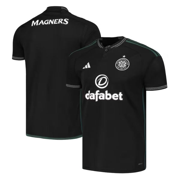 Celtic 2023/24 Away Custom Jersey - Black