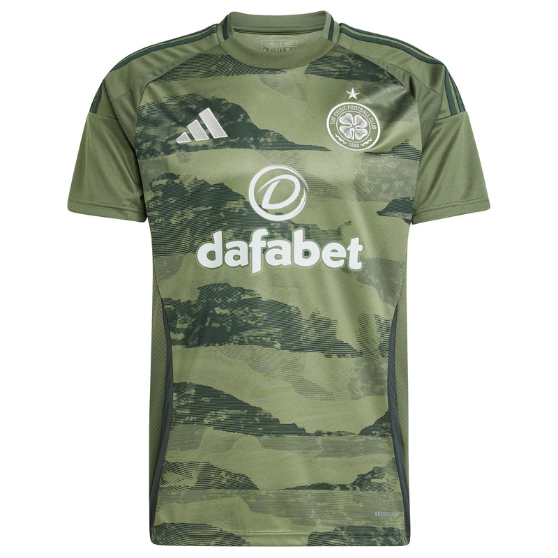 Celtic adidas 2024/25 Third Custom Jersey - Green