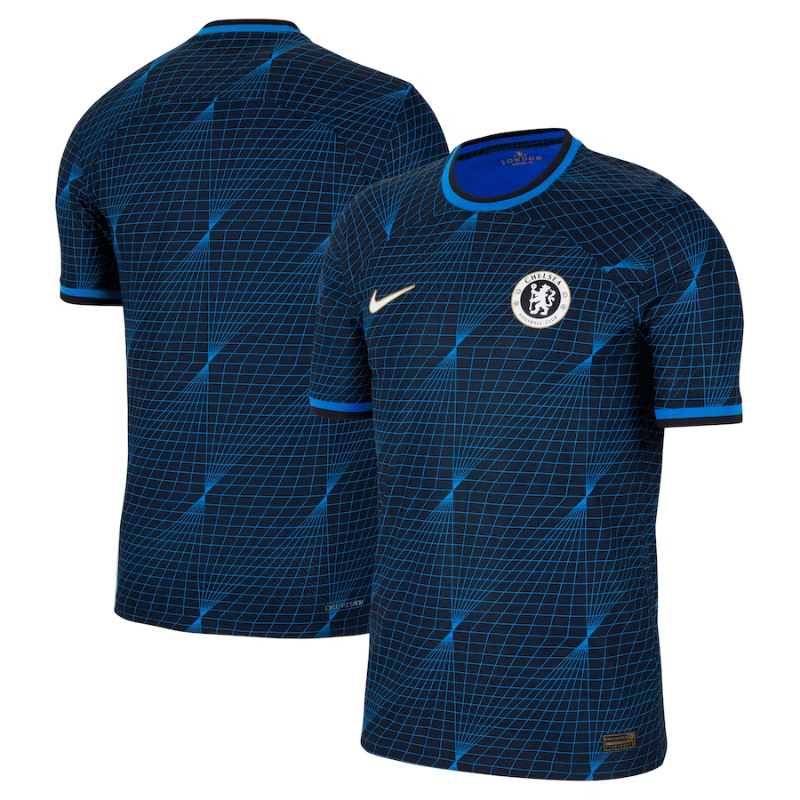 Chelsea Away Shirt 2023-24 Custom Jersey - Navy - Jersey Teams World