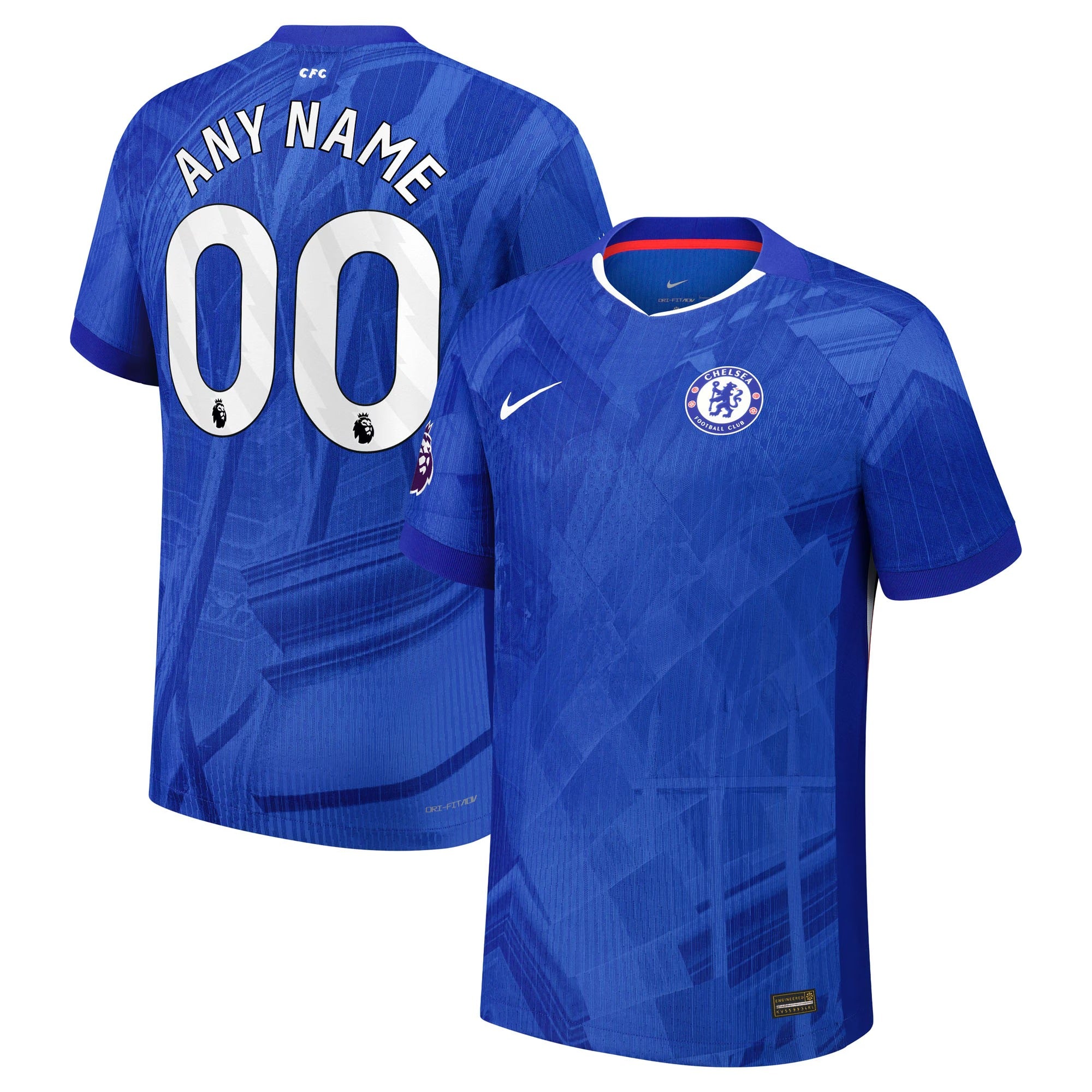 Chelsea Nike 2025/26 Home Custom Jersey - Blue - Jersey Teams World
