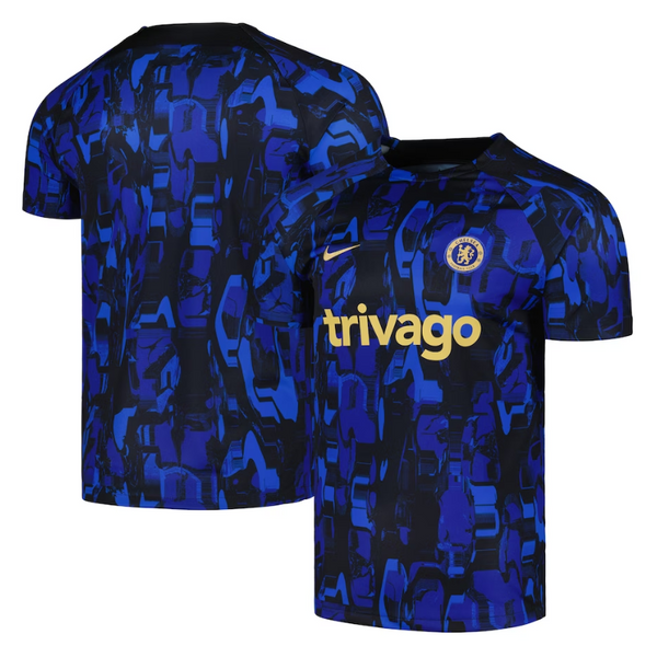 Chelsea Shirt 2023/24 Pro Pre-Match Top - Blue - Jersey Teams World