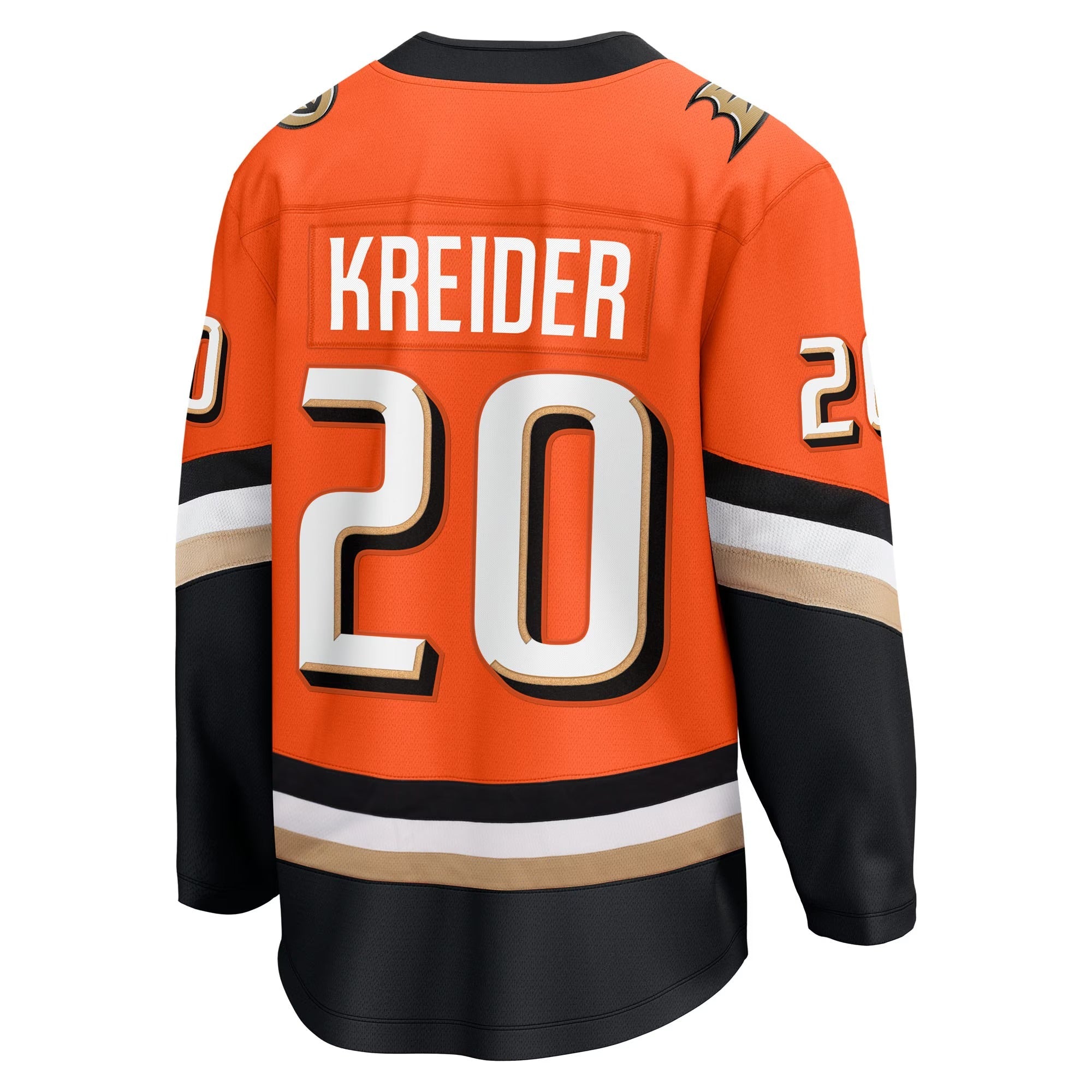 Chris Kreider Anaheim Ducks Fanatics Home Breakaway Jersey – Orange - Jersey Teams World