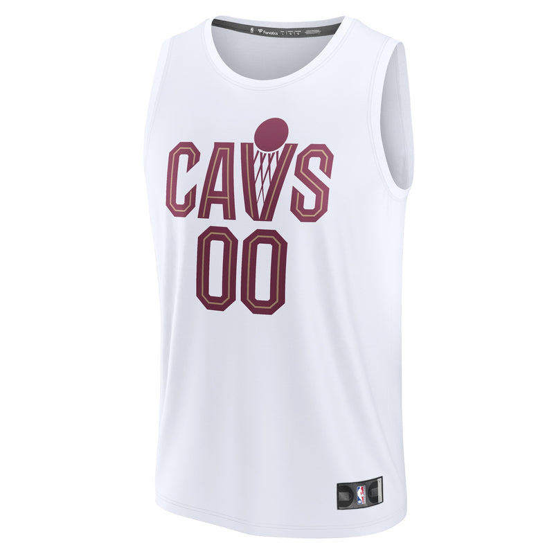 Cleveland Cavaliers Fanatics Fast Break Custom Jersey - Association Edition - White