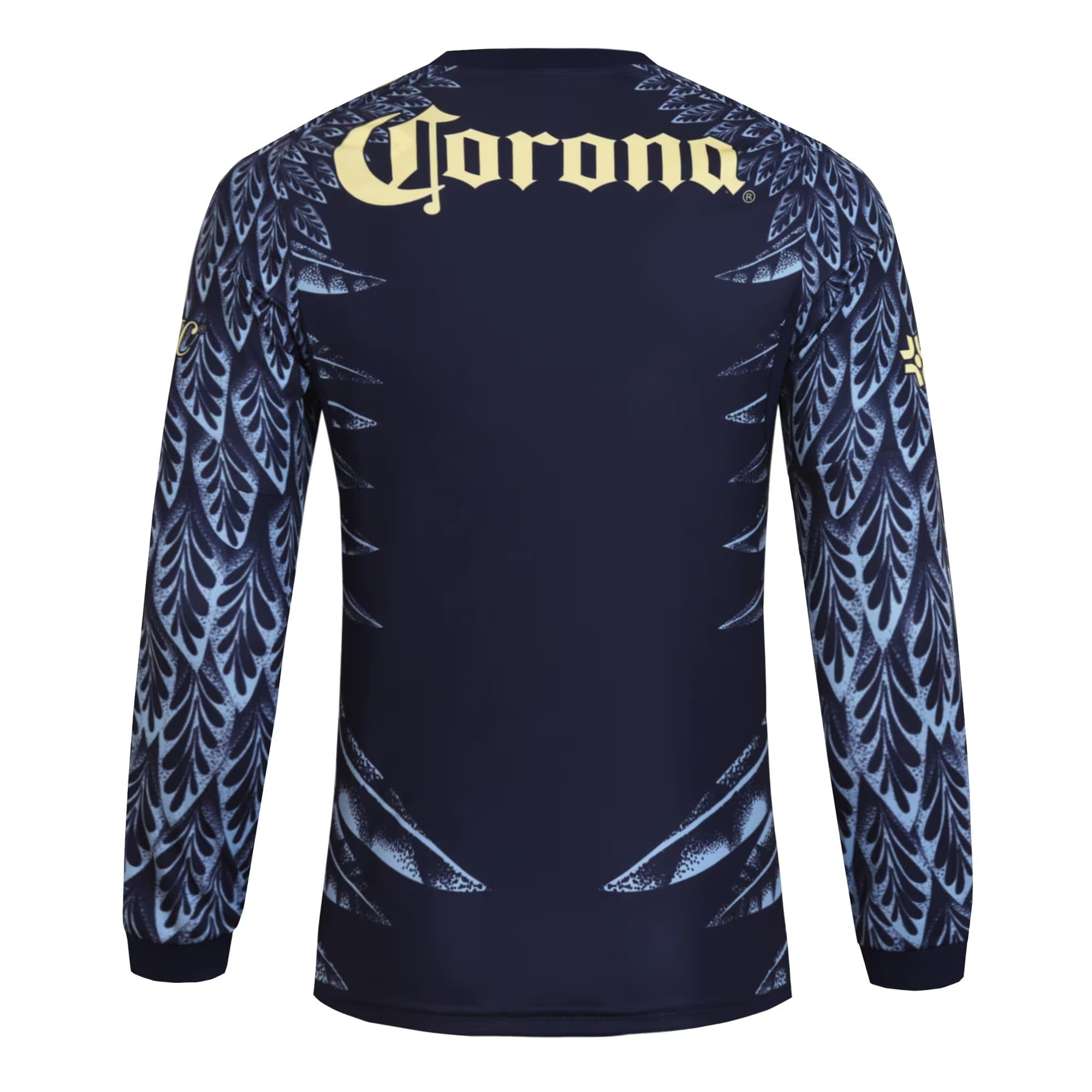 Club America adidas 2025/26 Away Long Sleeve Jersey - Navy