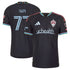 Colorado Rapids // adidas Darren Yapi #77 Official 2026 Colorful Colorado On-Field Patch Jersey – Black - Jersey Teams World