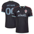Colorado Rapids // adidas Official 2026 Colorful Colorado On-Field Patch Custom Jersey – Black - Jersey Teams World