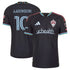 Colorado Rapids // adidas Paxten Aaronson #10 Official 2026 Colorful Colorado On-Field Patch Jersey – Black - Jersey Teams World