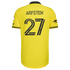 Columbus Crew // Maximilian Arfsten #27 Official 2026 The Crafted for Excellence On-Field Patch Jersey – Yellow - Jersey Teams World
