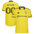 Columbus Crew // adidas Official 2026 The Crafted for Excellence On-Field Patch Custom Jersey – Yellow - Jersey Teams World