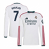 Cristiano Ronaldo 7 Real Madrid adidas 2026/27 Home Replica Long Sleeve Jersey - White