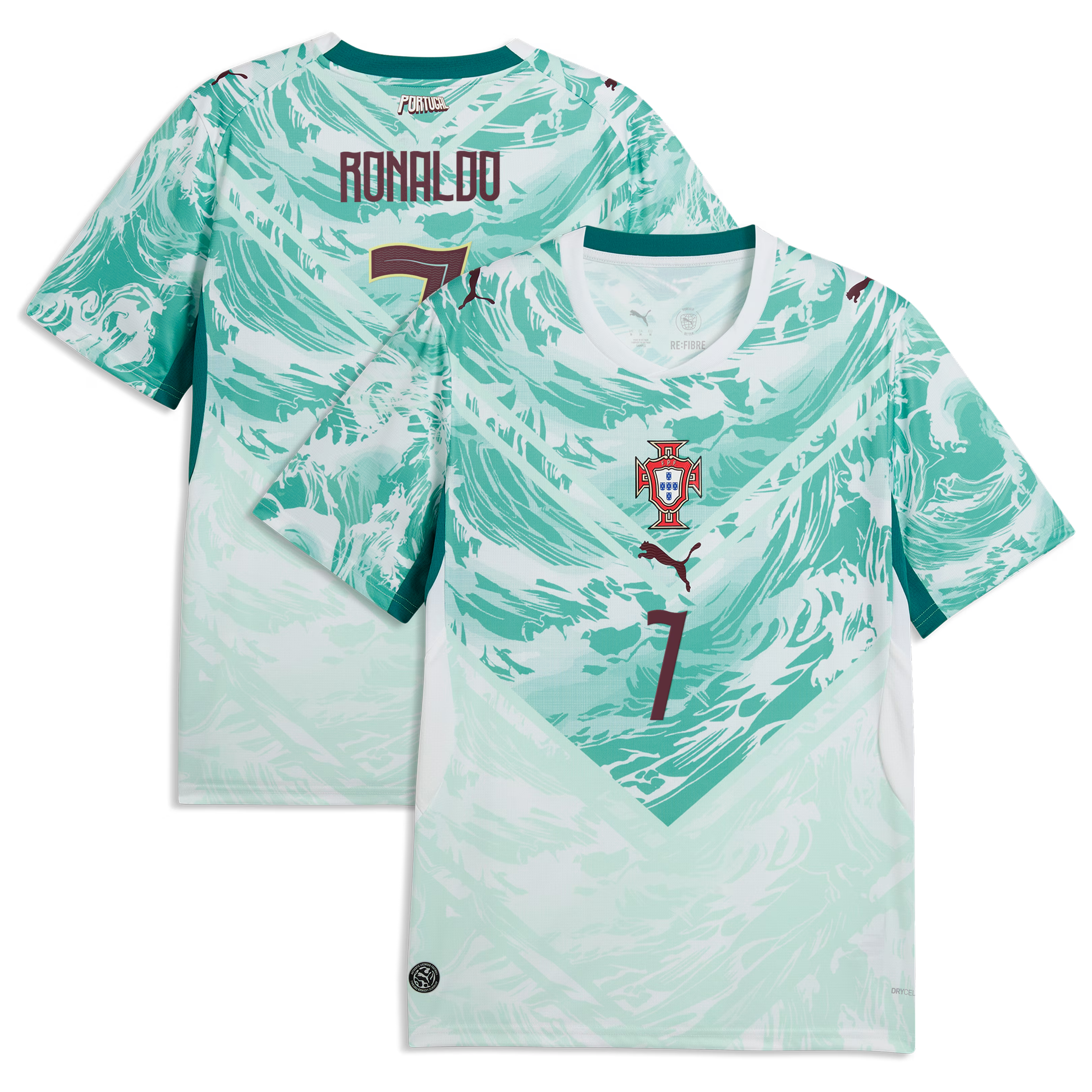 Cristiano Ronaldo #7 Portugal National Team 2026 Away Jersey - Puma White - Jersey Teams World