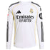 Cristiano Ronaldo 7 Real Madrid adidas 2025/26 Home Long Sleeve Jersey - White - Jersey Teams World