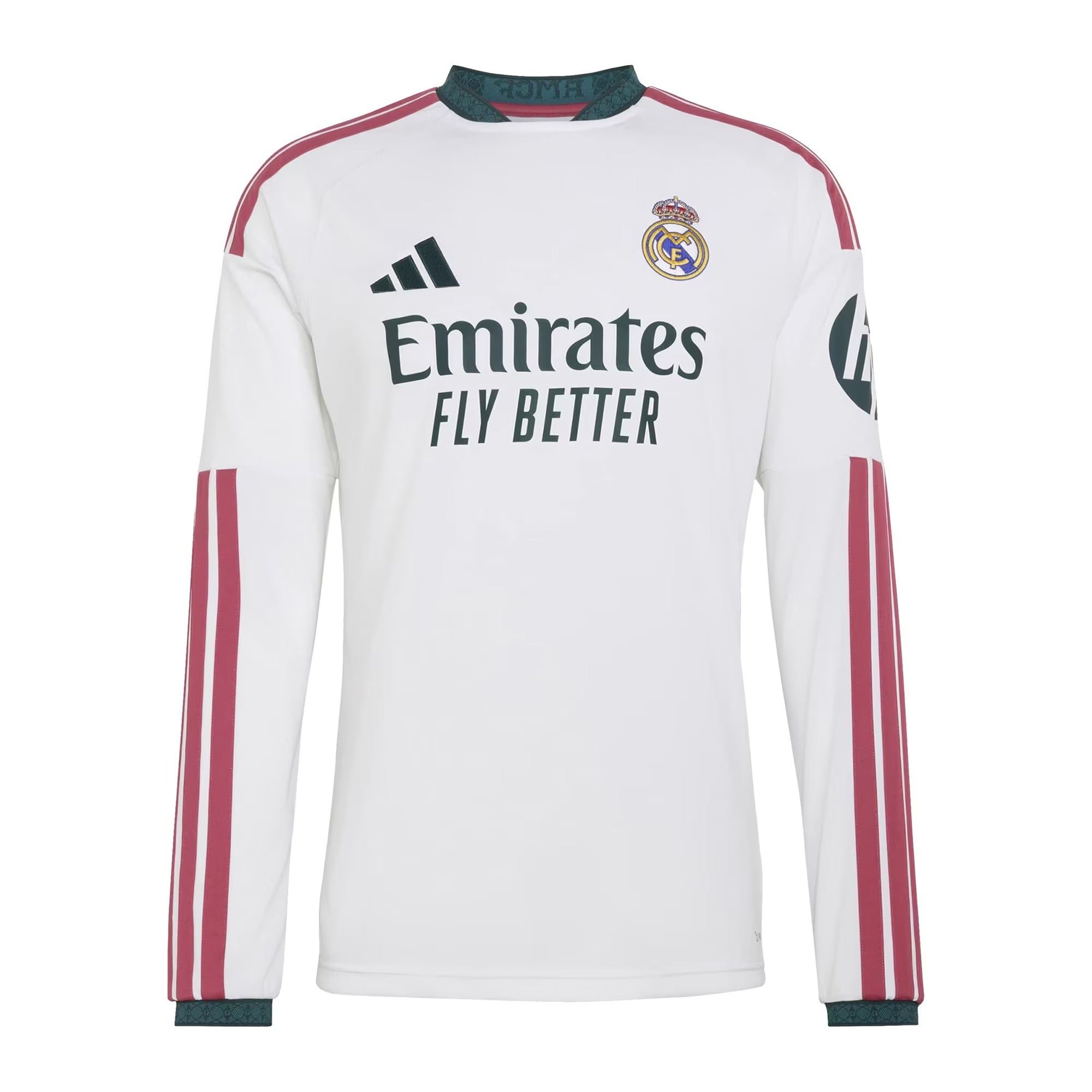Cristiano Ronaldo 7 Real Madrid adidas 2026/27 Home Replica Long Sleeve Jersey - White
