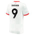 Darwin Núñez Liverpool Nike 2024/25 Third Custom Jersey - White