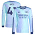 Declan Rice Arsenal adidas 2024/25 Third Long Sleeve Player Jersey - Aqua