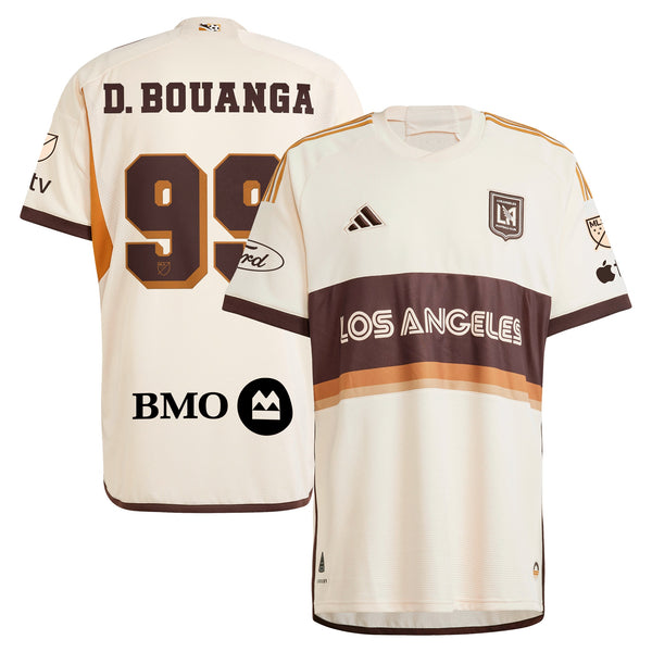 Denis Bouanga LAFC adidas 2024 Archive Jersey - Tan