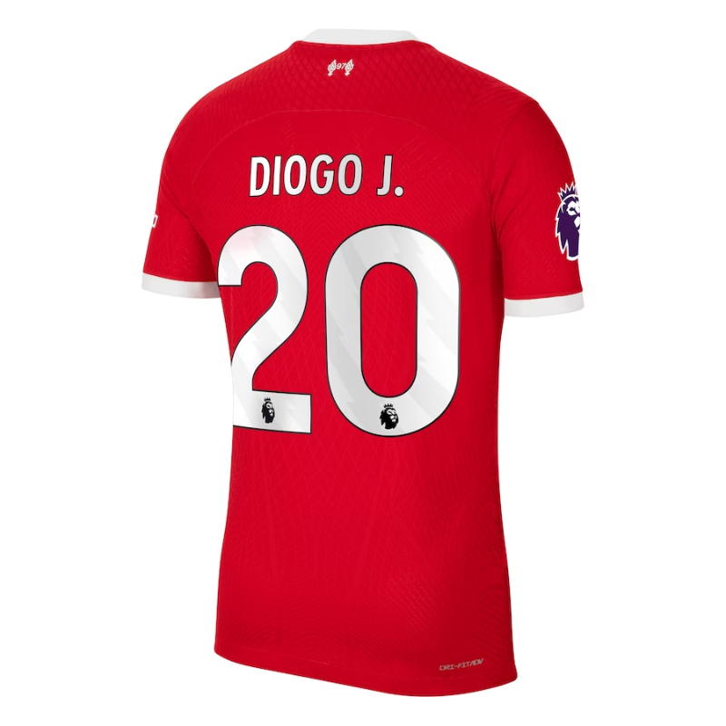 Diogo Jota Liverpool Shirt 2023/24 Home Player Jersey - Red - Jersey Teams World