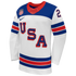 Dylan Larkin #21 USA Hockey 2026 Away Jersey - Nike White - Jersey Teams World