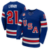 Dylan Larkin #21 USA Hockey 2026 Home Jersey - Nike Royal - Jersey Teams World