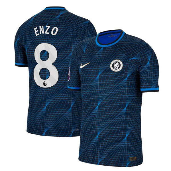 Enzo Fernández Chelsea 2023/24 Away Player Jersey - Navy