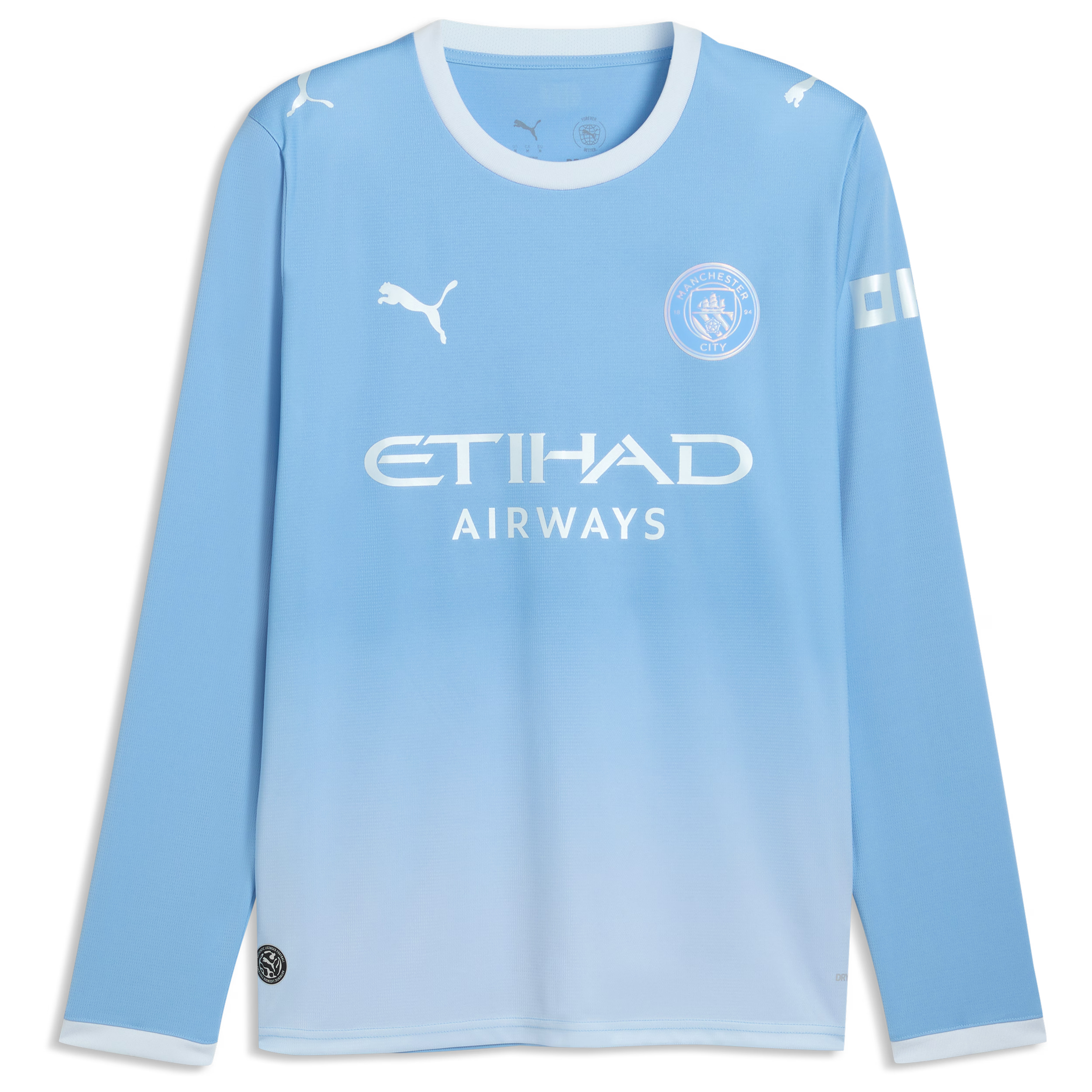 Erling Haaland Manchester City Home Long Sleeve Jersey 2026/27 - Premium Replica