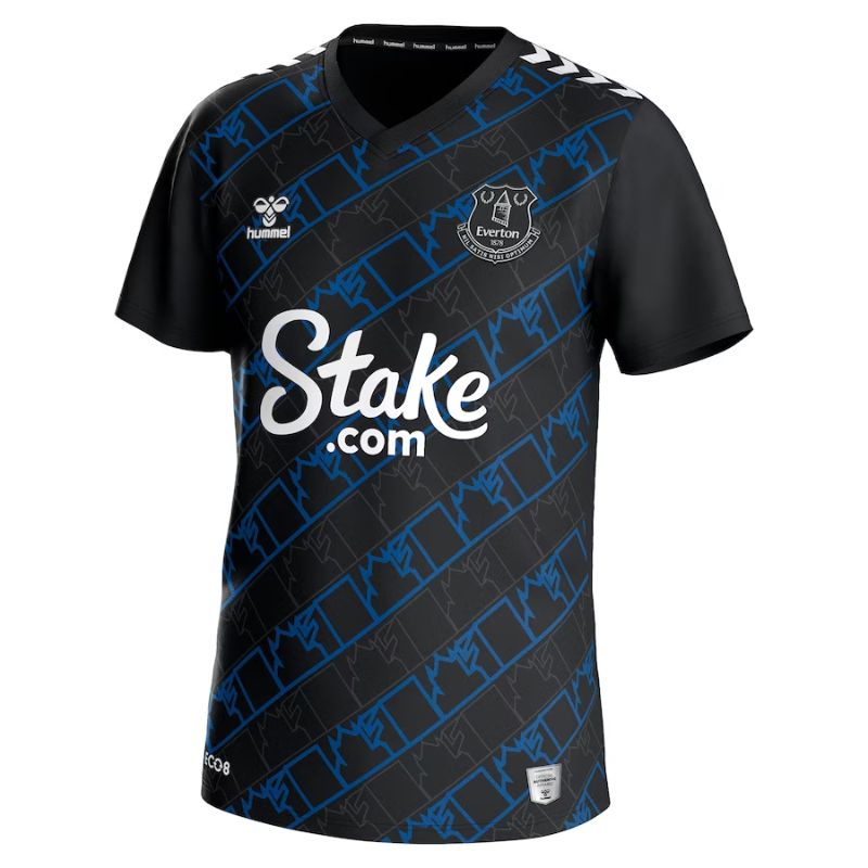 Everton Away Goalkeeper Shirt 2023-24 Custom Jersey - Black