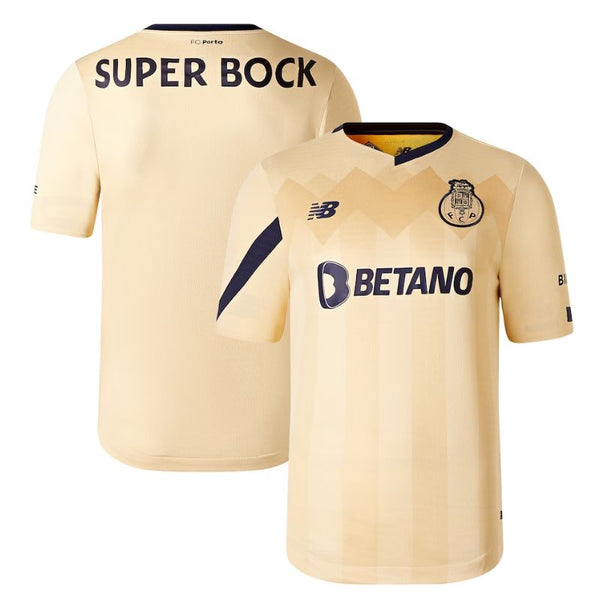 Fc Porto Away Shirt 23-24 Custom Jersey - Beige