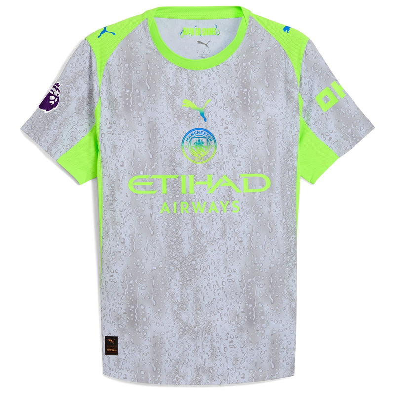 Foden 47 Manchester City Puma 2025/26 Third Jersey - Green/Neon Green