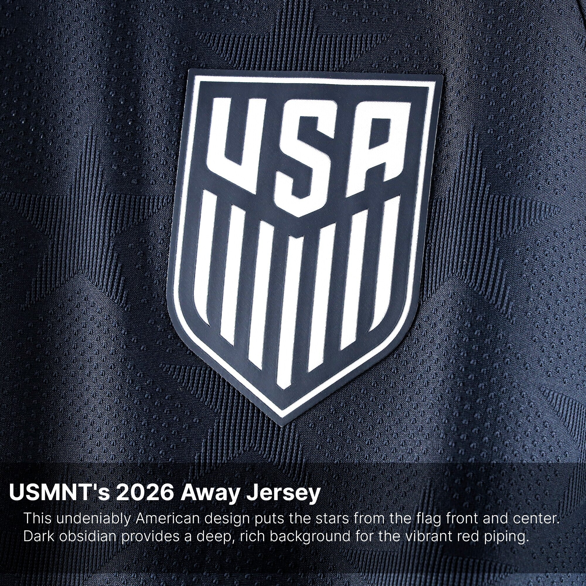Folarin Balogun USMNT 2026 Away Match Jersey Blue | Nike USA Soccer Jersey - Jersey Teams World