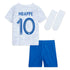 France Away Kit 2022 - Kids - Kylian Mbappé 10 Jersey - White - Jersey Teams World