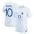 France Away  Shirt 2022 - Kylian Mbappé 10 Player Jersey - White - Jersey Teams World
