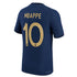 France Home Shirt 2022 - Kylian Mbappé 10 Player Jersey - Navy - Jersey Teams World