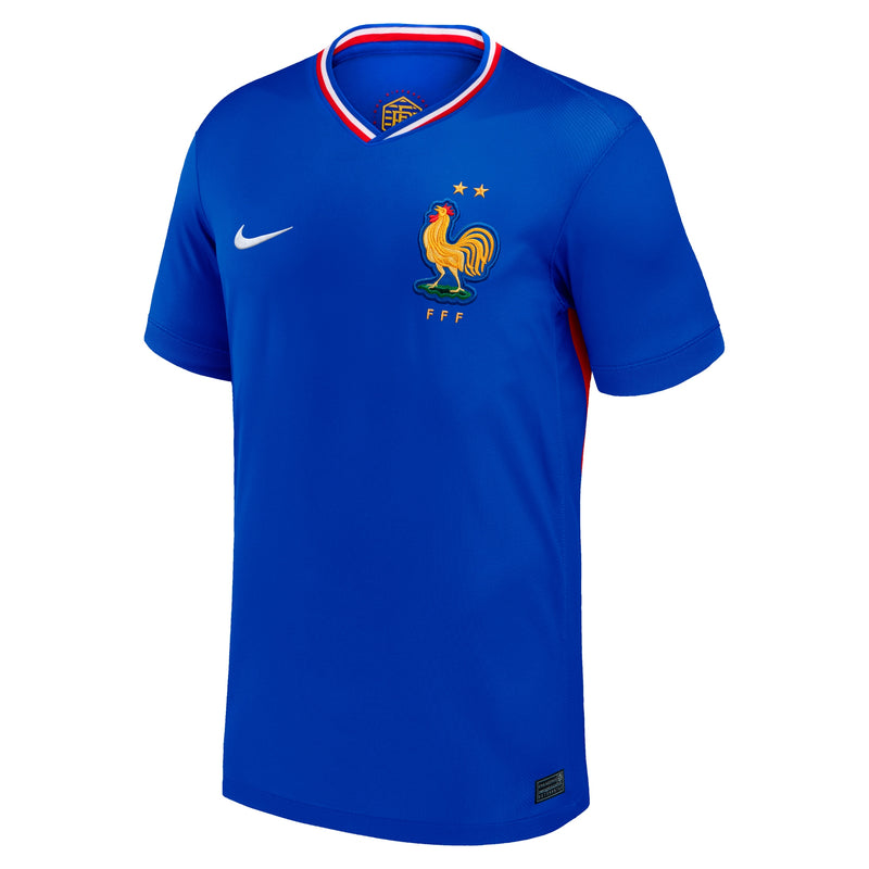 France National Team Nike 2024 Home Custom Jersey - Blue