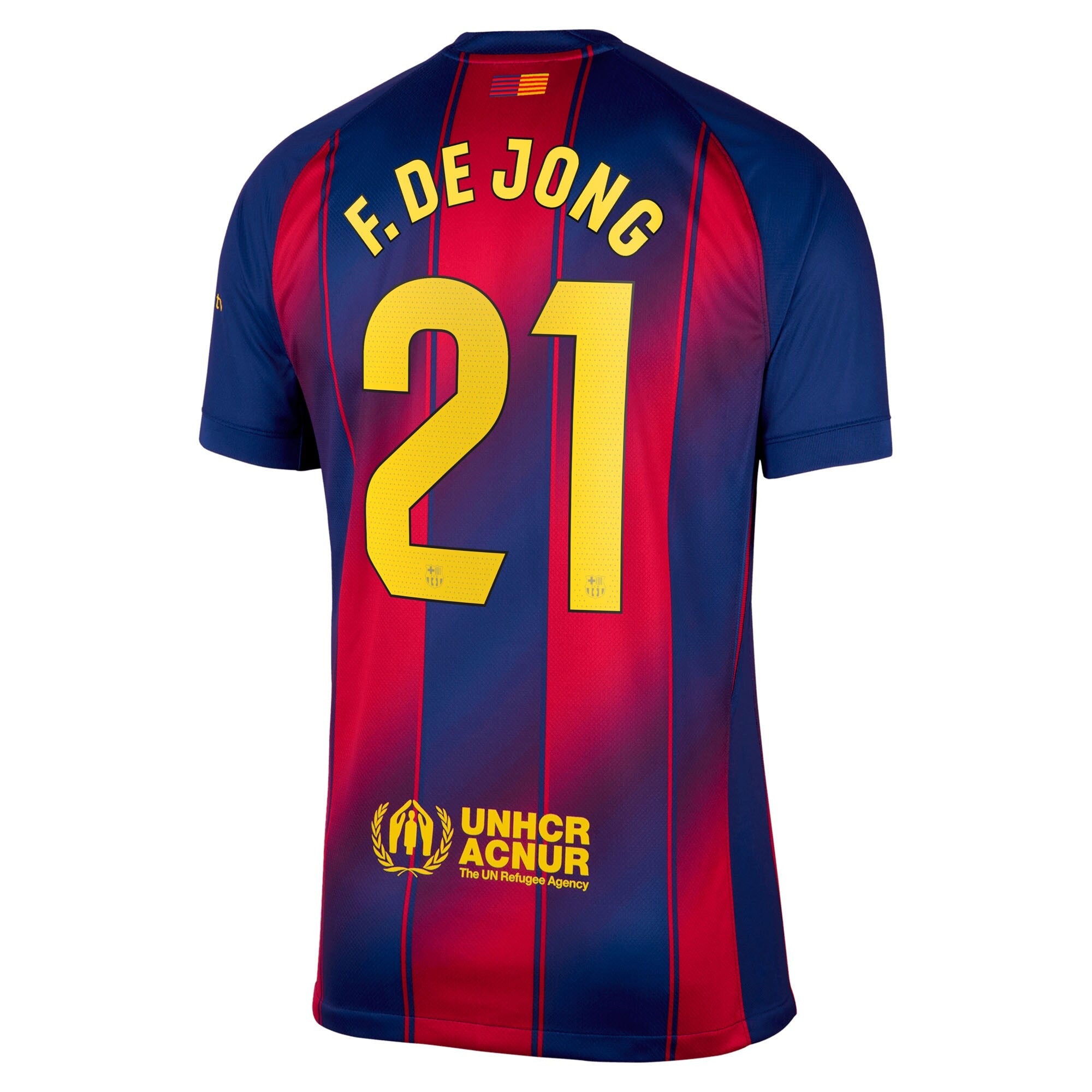 Frenkie de Jong Barcelona Nike 2025/26 Home Jersey - Navy