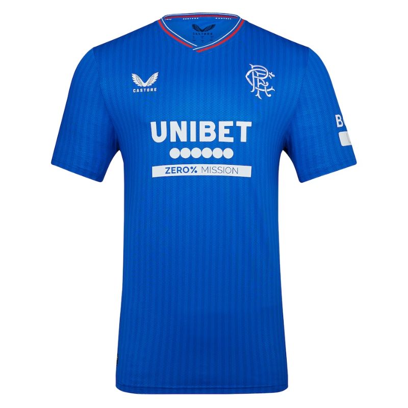 Glasgow Rangers Home Shirt 2023-24 Custom Jersey - Blue