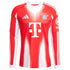 Harry Kane Bayern Munich Adidas 2025/26 Home Long Sleeve Jersey - Red