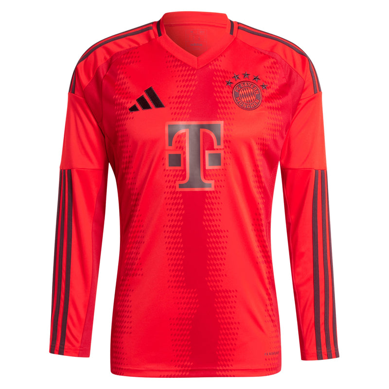 Harry Kane Bayern Munich adidas 2024/25 Home Long Sleeve Player Jersey - Red