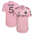 Inter Miami CF Sergio Busquets 2023 Player Jersey Pink - Jersey Teams World