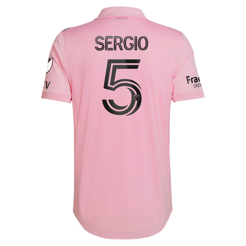 Inter Miami CF Sergio Busquets 2023 Player Jersey Pink - Jersey Teams World