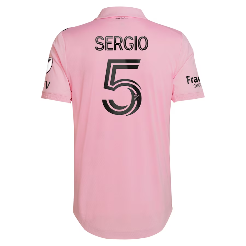 Inter Miami CF Sergio Busquets 2023 Player Jersey Pink