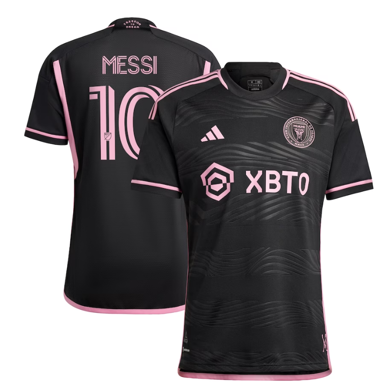 Inter Miami CF adidas 2023/24 Messi 10 Jersey - Black