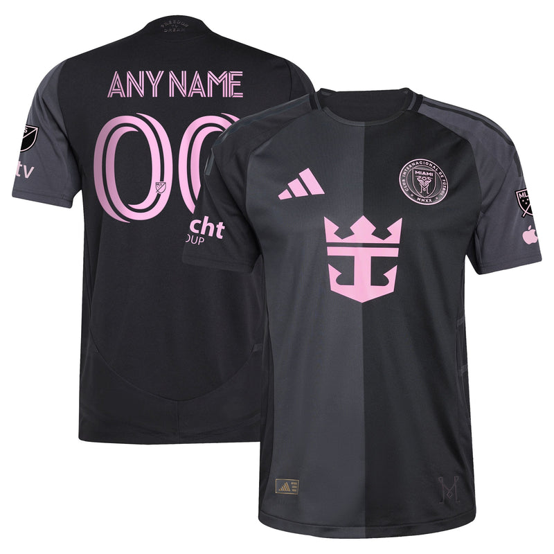 Inter Miami CF adidas 2025 The Fortitude Kit Custom Jersey - Black