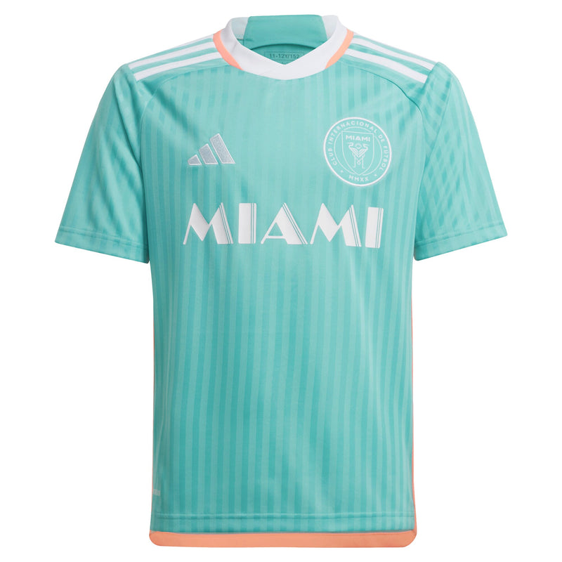 Inter Miami CF adidas Aqua 2024 Archive Custom Jersey