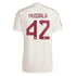 Jamal Musiala Bayern Munich 2023/24 Third  Jersey - White - Jersey Teams World