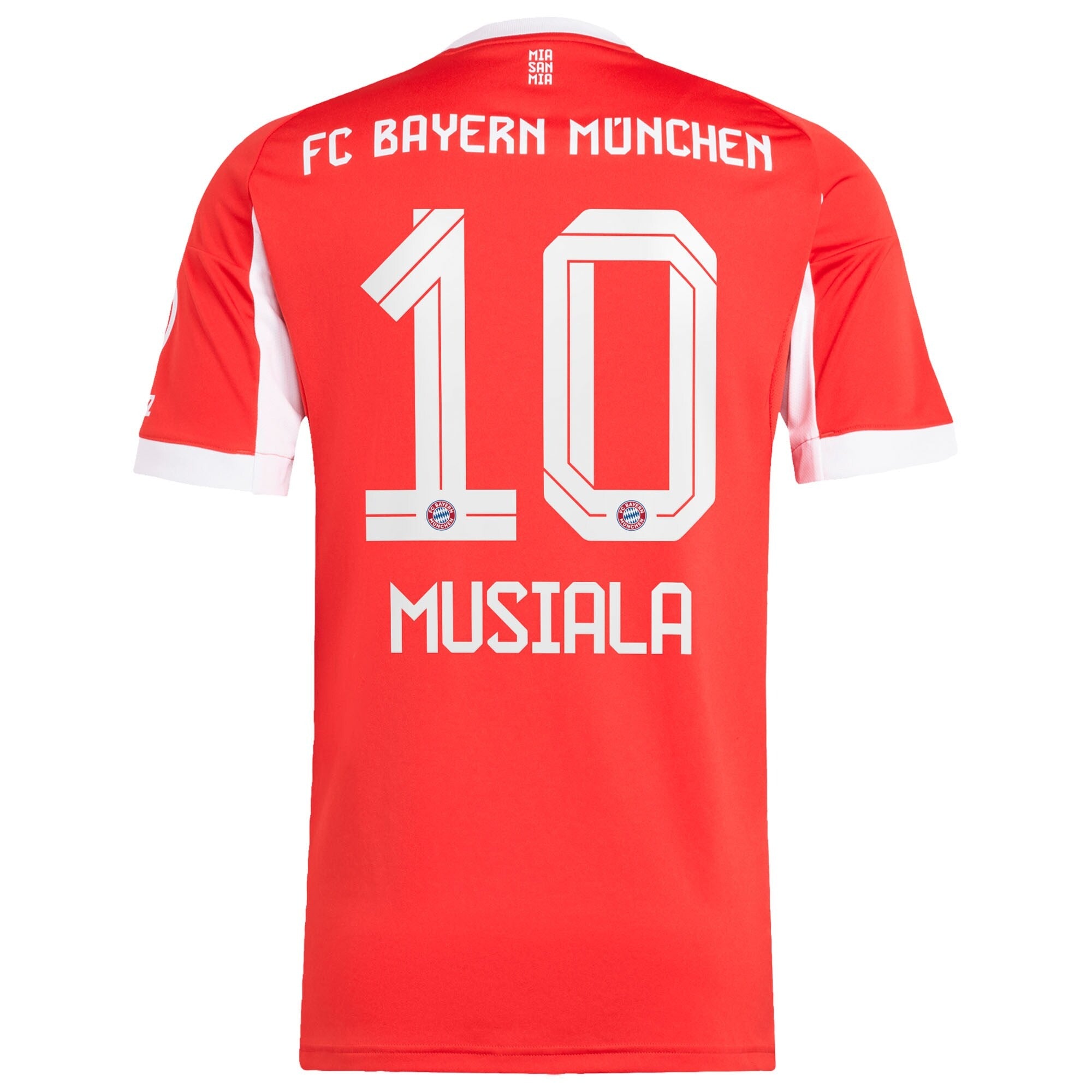 Jamal Musiala Bayern Munich adidas Home 2025/26 Player Jersey - Red
