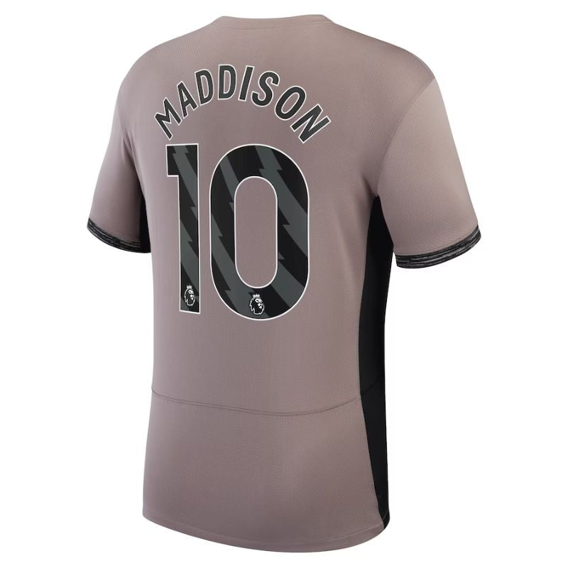 James Maddison Tottenham Hotspur Shirt 2023/24 Third Player Jersey – Tan
