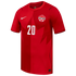 Jonathan David Canada Soccer Nike 2026 Home Match Authentic Jersey - Red - Jersey Teams World