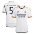 Jude Bellingham Real Madrid 2023/24 Home Jersey - White - Jersey Teams World