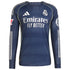 Jude Bellingham Real Madrid adidas 2025/26 Away Long Sleeve Player Jersey - Blue - Jersey Teams World